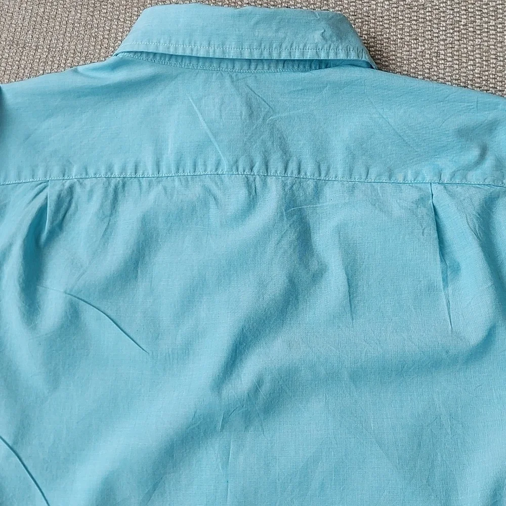 J. CREW Light Blue Button Down Shirt - Picture 5 of 5
